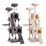 Domestic Delivery Cat Toy Scratching Wood Climbing Tree Mouse Toy Cat Jumping Toy  Climbing Frame Cat Furniture Scratching Post