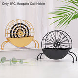 Iron Art Living Room Indoor Outdoor Repellent Mosquito Coil Holder Nordic Style Bedroom Home Decor Incense Burner Windmill Shape