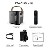 1280*720P DLP Smart Projector IMK98  Android 5.1 AmlogicT968 2GB 16GB  2.4G/5G WIFI Bluetooth 4.1 LED Projector For Home Theater