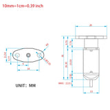 3D Touch Sensor Auto Bed Leveling Sensor for Creality Ender 3 Series and CR10 Series, Geeetech Printers Anet A8, Anycubic I3 etc