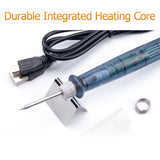 USB Soldering Iron DC5V Temperature Control Electric Iron Pen Electronic Iron Adjustable Temperature Soldering Welding Tool