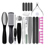 Pedicure Kit Set, Foot Scrubber Pedicure Tools Set, Stainless Steel Foot Care Tools, Foot Rasp, Foot Dead Skin Remover