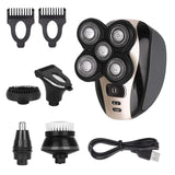 Hair Clippers for Men Waterproof Professional USB Rechargeable Hair Trimmer Hair Cutting Nose and Ear Beard Trimmer