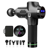 High Speed Fascia Massage Gun Muscle Pain Relief Therapy Massager Relaxation Body Slimming High Frequency Portable Device