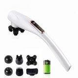 Wireless Handheld Massager 12 Modes Deep Tissue Vibration Massage for Muscle Back Neck Shoulder Body Pain Relief Massage Hammer
