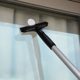 FOSHIO Vinyl Cleaning Shovel Handled Scraper Stainless Blade Knife Glass Window Tint Squeegee Car Wrap Stickers Wrapping Tool