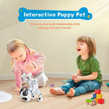 Electronic Pets RC Animal Programmable Robot Dog Voice Remote Control Toy Puppy Music Song for Kids Birthday Gift