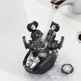 6-blade wet dry electric shaver facial body 3in1 grooming kit powerful electric razor rechargeable bald shaving machine for men