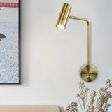 LED Indoor lighting Golden Decor wall lamps 7W with switch for bedroom Bedside Living room Aisle sconces Luminaire Minimalist