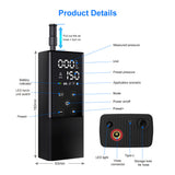 Car Air Pump 150PSI Rechargeable Air Compressor Touchscreen Electric Tire Inflator with LED Light Pressure Detection Auto-Off