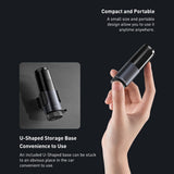 Breath Portable Rechargeable High Precision Breath Alcohol Analyzer Breathalyzer Tester Non-Contact Body Alcoholicity Meter Tool