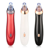 Mini Handheld Electric Facial Vacuum Suction Rechargeable Pore Cleaner Face Cleansing Blackhead Removal Acne Treatment
