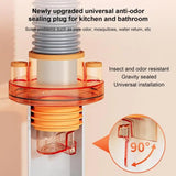 Drain Backflow Preventer Sink Pipe Backflow Overflow Seal Kitchen Sink Accessories For Kitchen Sink Drain Basin Drain Mop Sink