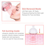 Ultrasonic Body Slimming Massager Cavitation LED Therapy RF Face Lift Fat Burning Anti-cellulite Leg Body Shaping Massage Device