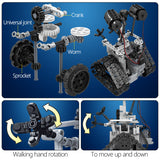 408Pcs Stad Creatieve Rc Robot Elektrische Bouwstenen High-Tech Afstandsbediening Intelligente Robot Bricks Speelgoed Voor