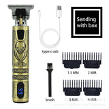 USB Electric Hair Clippers Rechargeable Shaver Beard Trimmer Professional Men Hair Cutting Machine Beard Barber Hair Cut