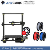 ANYCUBIC Chiron 3D Printer Large Size 400x400x450mm³ Extruder Dual Z Axis FDM 3D Printers PLA Filaments 3D Printing