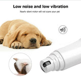 Electric Dogs Nail Clipper Pet Claws Nail Grinders Toe Trimmer Quiet Painless Cats Dogs Nail Grooming Trimmer Tools Pet Supplies