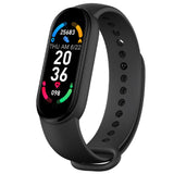 M6 Sport Fitness Pedometer Walk Step Counter Color IPS Screen Smart Bracelet Blood Pressure Wristband Smart Band Men Women Watch