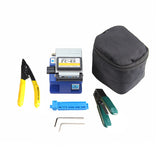 5 In 1 FTTH Fiber Optic Tool Kit Fibra Optica Herramientas FC-6S Cleaver Miller's Plier Stripper Optical Power Meter VFL 5KM
