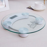 Digital Body Scale High Accuracy Weight Scale For Body Weight Healthkeep Bathroom Scale Round Transparent Scale