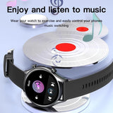 KT60 Smart Watch Bluetooth Call Music Playing AI Vouce Heart Rate Blood Pressure Health Monitoring Sports Bracelet Smartwatch