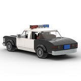 MOC Car Die Hard 1979 City Car Impalas Polices Car Building Blocks High-tech Bricks Model DIY Toys For Birthday Gifts 263pcs
