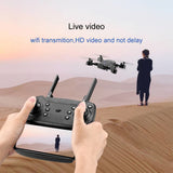 LS11 Drone Foldable 2.4G WIFI FPV HD Camera Gimbal Aerial Photography 120° Wide Angle Camera USB Charging Gifts