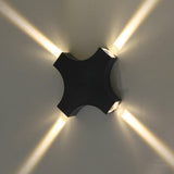 Outdoor Lighting  LED Wall Lamp Waterproof IP65 Aluminum Surface Mount  Sconce AC110V 220V Home Living Room Decoration
