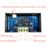 Dual Mode LCD PWM Signal Generator 1-Channel 1Hz-150KHz PWM Pulse Frequency Duty Cycle Adjustable Square Wave Generator
