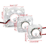 1 Pcs 24V 2510 3010 4010 Cooling Fan Quiet Radiator Extruder Bearing For 3d Printer Parts