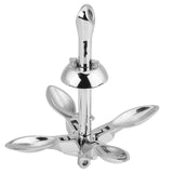 1.5KG Stainless Steel Boat Folding Grapnel Anchor Docking Hardware for Marine Yacht