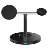 3 In 1 Magnetic Wireless Charger 15W Watch Fast Charging Station Mobile Phone Holder Mobile Phone Wireless Charging