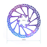 Dropship-JEDERLO 2 Pcs 160Mm Disc Brake Rotor Bike Disc Brake Rotor With 12 Bolts For Road Bike Mountain Bike MTB BMX Bicycle Ro