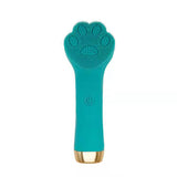 Recharge Cleaning Instrument Cat Paw Cartoon Shape Face Brush Electric Facial Silicone Cleansing Brush Vibration Sonic Massager