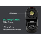 Borhold Golf Rangefinder 6X Rechargeable Rangefinder Yards With Slope Adjustment Fast Focus System Scanning