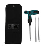 PENGGONG 4PCS T-Type Multifunctional Screwdrivers Set Ratchet Telescopic Multi-Purpose for Furniture Electrician Tools