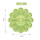 Pet Dog Feeding Slow Food Bowl Claw-shaped Dispensing Mat Feed Plate Silicone Dog Lick Pad Safe No-Toxic Training Plate