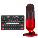 T2 Condenser Microphone Professional Live Sound Card Equipment, recording, singing, repairing, computer and mobile phone