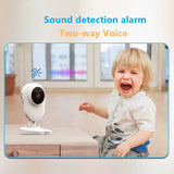 4.3 inch Screen Baby Monitor With Camera Babyphone Temperature Crying Monitor Night Vision Video Nanny Baby Security Guard Home