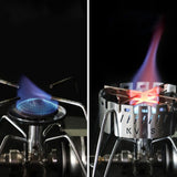 Camping Stove Windscreen Stainless Steel Burner Windshield with Storage Bag for Camping Hiking Picnic