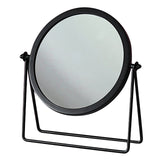 Light Luxury Retro European Metal Gold Home Desktop Geometry Mirror Makeup Mirror Dormitory Makeup Mirror