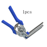 Hog Ring Plier Tool and 600pcs M Clips Staples Chicken Mesh Cage Wire Fencing Caged clamp Poultry supplies