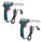 110/220V 60W Automatic Send Tin Gun Electric Soldering Iron Rework Station Desoldering Pump Welding Tools US/EU Plug