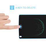 Portable 8 Inch LCD Writing Tablet Ultra-thin Electronic Drawing Board with Pen Erase Button Gift for Children Adults
