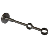 D20mm Curtain Rod Decorative Double Bracket 12/6cm , Curtain Accessories Bracket for Window Decoration