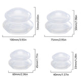 Hot Cup Therapy Set Anti Cellulite Cup Massage Cups Silicone Vacuum Suction Cups for Anti Cellulite Vacuum Massager