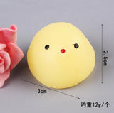 JY 50Pcs/lot Creative Cute Animal Pinch Music Tricky To Pinch Ball Decompression Vent Balls Languotu