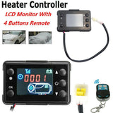 Universal 12V 3/5/8KW LCD Monitor Parking Heater Digital Switch Car Heating Device Controller for Car Track Air Heater