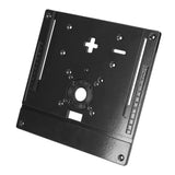 Router Table Insert Plate Electric Trimming Machine Jig Saw Flip Board with 4 Rings Screws Engraving Auxiliary Woodworking Tool
